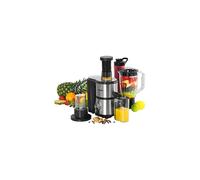 Salter EK4294 4 in 1 Juice and Blender, Multifunctional Juicer/Grinder, 400 W, 2 Speed Settings, For Healthy Protein Smoothies, Juices