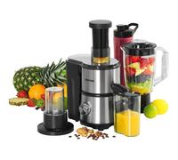 Salter EK4294 Juicer And Blender ? 4-in-1 With 1L Jug Blender, Fruit Juicer, Nuts/Coffee Grinder Mill, Portable Bottle, Multifunctional Smoothie