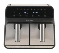 Salter EK5196 7.6L Dual Air Fryer - Black