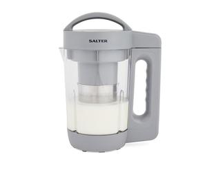 Salter EK5258 Plant Milk Maker - Nutrient-Rich Plant & Dairy-Free, 1.6L Vegan Nut Milk Machine, One Touch Oat, Hazelnut, Coconut, Almond Milk, Transparent Design, Tritan BPA Free Plastic, Self Clean