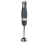 Salter EK5612BGRY Marino Immersion Hand Blender - 600W Stick Blender, Detachable Stainless Steel Rod & Blade, 2 Speed and Turbo Setting, For Soups, Sauce, Smoothies, Baby Food, Blue Grey