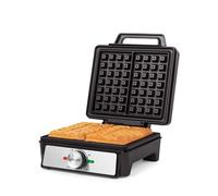 SALTER Deep Fill EK5848 Waffle Maker - Black & Stainless Steel, Stainless Steel