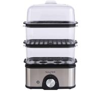 Salter EK5885 3 Tier Compact Food Steamer Multi Cooker 500W