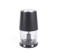 Salter Electric Food Chopper - 500ml Capacity, 260W, 2-in-1 Stainless Steel Blade & Emulsifying Whisk, Multipurpose Storage Lid, Anti-Slip Base, Ideal for Sauces, Dips & Dressings