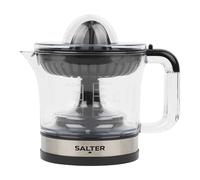 Salter Electric Fruit Juicer - Fresh Citrus Juice Extractor, For Baking & Cocktails, 600ml Measuring Jug, BPA Free, Includes 2 Juicing Cones, Adjustable Filter & Pulp Control, EK5025FVDE