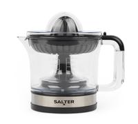 Salter Electric Fruit Juicer ? Fresh Citrus Juice Extractor, For Orange & Lemon, 600ml Measuring Jug, BPA Free, Includes 2 Juicing Cones, Smooth or