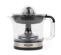 Salter Electric Fruit Juicer - Fresh Citrus Juice Extractor, For Orange & Lemon, 600ml Measuring Jug, BPA Free, Includes 2 Juicing Cones, Smooth or Bits, Adjustable Filter & Pulp Control