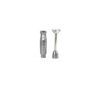 Salter Electric Hand Blender Cosmos Stick Food Processor 2 Speeds Grey 400 W