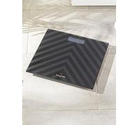 Salter Electronic Black Chevron Bathroom Scale One Colour