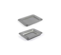 Salter Essentials 6 PC Baking & Roasting Tray Set Non-Stick PFOA-Free Coating