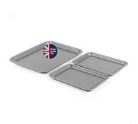 Salter Essentials Baking Tray Set, 3 Piece, 31 Cm & 23 Cm
