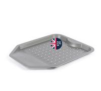 Salter Essentials Chip Tray - Non-Stick Coating, Rectangular Baking Tray, Dishwasher Safe, Easy to Clean, Made in The UK, Durable Carbon Steel, Lightweight Oven Sheet, PFOA-Free, BW13672