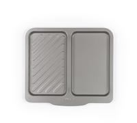 Salter Essentials Split Baking Tray Non-Stick Dual Pan Dishwasher Safe PFOA-Free
