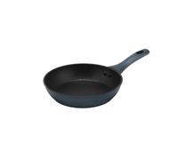 Salter Excellence Thermo 20cm Non Stick Frying Pan, Grey | Forged aluminium body, scratch and corrosion resistant, easy-clean, thermo heat indicator, soft-touch handle, grey exterior
