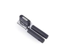 Salter Expert Can Opener, Stainless Steel Manual Tin Opener | Soft-Grip Ergonomic Handles, Built-In Bottle Lid Remover, Dishwasher Safe, Compact Hand Tool For Kitchen Drawer Storage