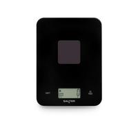 Salter Expert Kitchen Electronic Scale, Solar Powered, 15 Kg Capacity | 1 G Increments, Add And Weigh Tare Function, Liquid Measurement Mode, Remaining Power Display, Battery-Free Operation