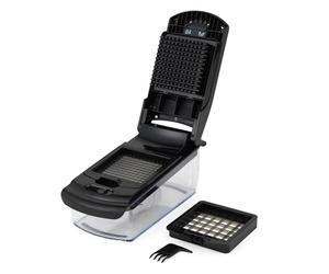 Salter Expert Manual Food Chopper, 2-in-1 Chop and Dice with 2 Blades