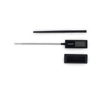 Salter Expert Meat Thermometer, Digital, 180mm Probe | Easy-read display, 0.1°C increments, -45°C to 200°C range, Celsius/Fahrenheit readings, includes probe cover, oven/BBQ use