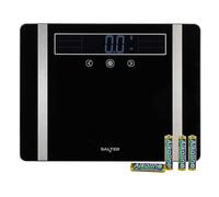 Salter Extra Wide Analyser Scale - Digital Bathroom Scales for Weight/Fat/Water