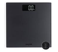 Salter Frosted Matt Bathroom Scale - Electronic Digital Bodyweight Scale, 180kg/28st 3lb, LCD Easy Read Display, Step On Instant Accurate Readings, Neat Slim Storage, Includes Battery, SA00599CFEU12