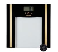 Salter Glass Analyser Bathroom Scale - Electronic Digital Bodyweight Scale, Body Fat, Body Water, 150kg/23st 8lb, LCD Easy To Read Display, 8 User Memory, Step On Instant Readings, Includes Batteries