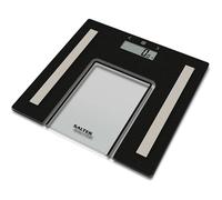 Salter Glass Analyser Bathroom Scales - Measure Weight + Body Fat, Water Percentage, BMI, 8 User Memory & Athlete Mode, Sleek Design, Easy Read