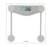 Salter Glass Digital Bath Scale First Digital Bath Scale for Body Weight in the E-Tech Series, Clear