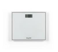 Salter 9207 WH3R Compact Bathroom Scale - Electronic Digital Bodyweight Scale, 150kg/23st 8lb, LCD Easy To Read Display, Step On Instant Accurate Readings, Slim For Neat Storage, Includes Battery