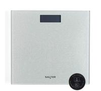 Salter Silver Glitter Electronic Personal Bathroom Scales One Colour