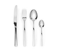 Salter Kendal Cutlery Set - 16 Piece, 18/10 Stainless Steel Dinnerware, 4 Place Settings, Mirror Polished Finish, Including Forks, Knives, Teaspoons, Tablespoons, Dishwasher Safe, 50 Year Guarantee