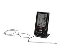 Salter Heston Blumenthal Precision 540A HBBKCR Premium 5-in-1 Digital Thermometer - Air Fryer Probe, Roasting, Deep Frying, Grilling, Dual Sensors Food/Oven Temp, Programmed, 0.1°C Accuracy, Black