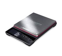 Heston Blumenthal Precision by Salter Digital Kitchen Scales - Square Compact Cooking Scale, Waterproof Platform, Weigh Food, Coffee & Liquids, Measure In 0.5g Increments, Slim Design, Stainless Steel