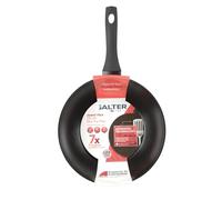 Salter Jewel Hex 28 cm Stir-Fry Pan - 7 x Tougher Than Standard Non-Stick*, Diamond-Effect, PFOA-Free, Induction Suitable, Hi-Low Technology, Corrosion & Scratch Resistant Aluminium, Dishwasher Safe