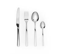 Salter Kendal Cutlery Set - 16 Piece, 18/10 Stainless Steel Dinnerware, 4 Place Settings, Mirror Polished Finish, Including Forks, Knives, Teaspoons,