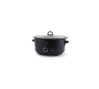 Salter Kuro 6.5L Slow Cooker 3 Heat Settings/Keep Warm for Family Cooking 200W