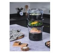 Salter Kuro 7L Food Steamer, Black