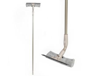 Salter LASAL71496 Warm Harmony Window Cleaner - Extendable Handle Up To 120cm, Window Washer, Flexi Head, Streak-Free Glass Cleaning, Removes Grime and Dirt, Built-In Squeegee For Tight Corners