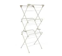 Salter LASAL71717W2EU7 Warm Harmony Clothes Airer - Large Indoor Laundry Dryer, 15m Drying Space Over 3 Tiers, Collapsible, 4 Fold-out Hooks For Up To 28 Extra Items, Holds Up to 7kg Of Wet Washing