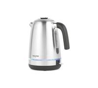 Salter Lumie LED Kettle - 1.7L Capacity, LED Blue Illumination When Boiling, Stainless Steel, Easy Fill, Removable Anti-Limescale Filter, 360? Swivel