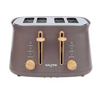 SALTER Malmo EK6775BWN 4-Slice Toaster - Brown, Brown