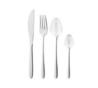 Salter Malton Cutlery Set - 16 Piece, 18/0 Stainless Steel Dinnerware, 4 Place Settings, Mirror Polished Finish, Includes Forks, Knives, Teaspoons, Tablespoons, Dishwasher Safe, 25 Year Guarantee