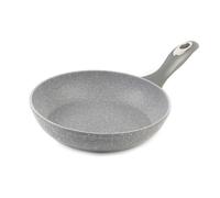 Salter BW02762G Marblestone 20 cm Frying Pan - Non-Stick, Healthy Marble Effect Pan, PFOA-Free, Corrosion Resistant Forged Aluminium, Suitable For All Cooking Hobs, Dishwasher Safe, Stay Cool Handle