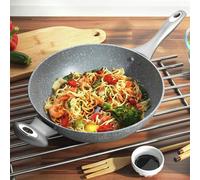 Salter Marblestone 28cm Aluminium Wok