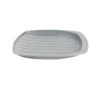 Salter Marblestone Baking Tray - 38cm Non-Stick Oven Sheet, Crisper Tray, Lightweight Carbon Steel, Easy Clean, Rectangular Chip Tray, Perforated Base for Even Cooking, Oven Safe to 220°C, PFOA Free