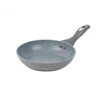 Salter BW02762G Marblestone 20 cm Frying Pan - Non-Stick, Healthy Marble Effect Pan, PFOA-Free, Corrosion Resistant Forged Aluminium, Suitable For All Cooking Hobs, Dishwasher Safe, Stay Cool Handle