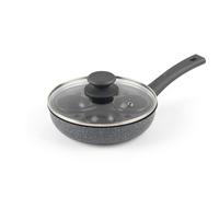 Salter Marblestone Egg Pan with Poaching Tray, Induction Compatible