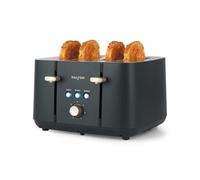 Salter Marino 4-Slice Toaster - 7 Levels Of Variable Browning, Removable Crumb Tray, Self-Centring Bread Guides, Anti-Jam Function, Defrost, Reheat And Cancel Indicator Buttons, 1850W