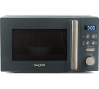 Salter Marino Digital Microwave - 20L Freestanding Solo Microwave Oven, 8 Auto-Cook Functions, Time & Weight Defrost, 95 Minute Timer, Dial & Button Control, 25.5cm Glass Turntable, Easy Clean, 800W