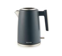 Salter Marino Electric 1.7L Cordless Kettle - Rapid Boil 3KW, Blue, Removable Washable Anti-scale Filter, 360° Swivel Base, Pull Off Lid, Boil Dry Sensor, Auto Shut Off, Brushed Matt Finish