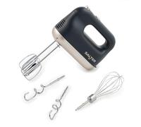 Salter EK5512BGRY Marino Hand Mixer - 250W Electric Whisk, 5 Speed, Stainless Steel Attachments, 2 Mixing Beaters, 2 Dough Hooks and Balloon Whisk, Eject Button, Baking Kitchen Food Mixer